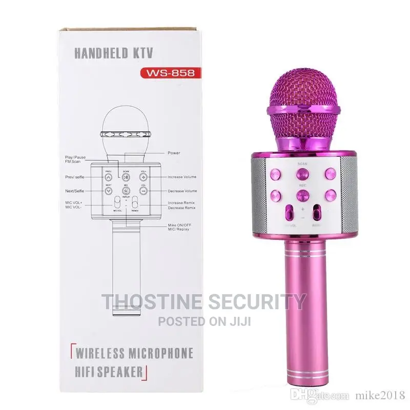Bluetooth Wireless Microphone WS-858