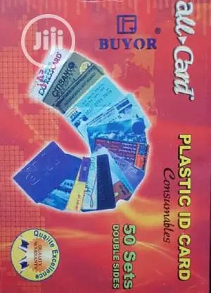 A4 Plastic Idcard Consumables