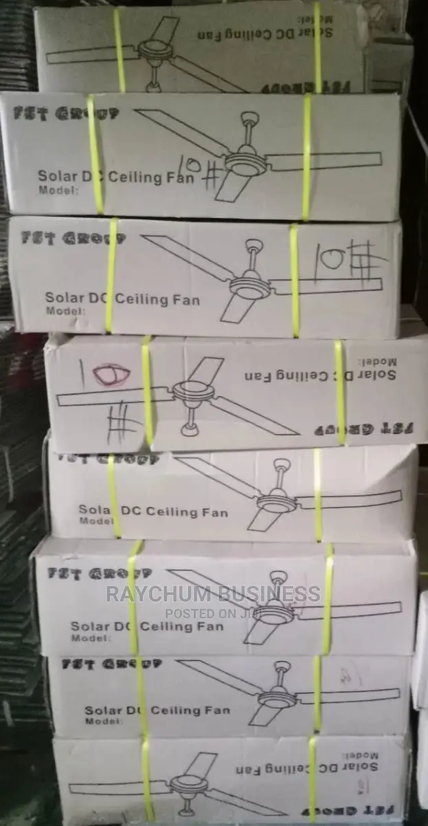 Solar Ceiling Fan DC 20wats