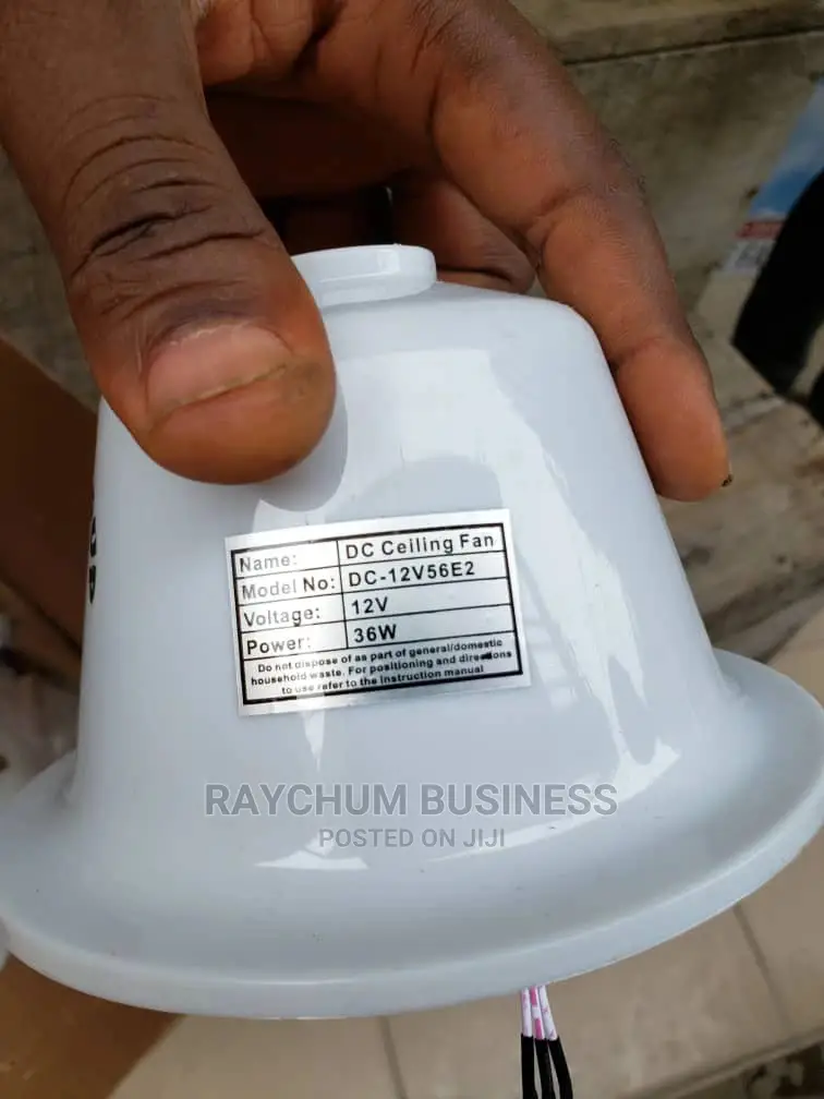 Solar Ceiling Fan DC 20wats