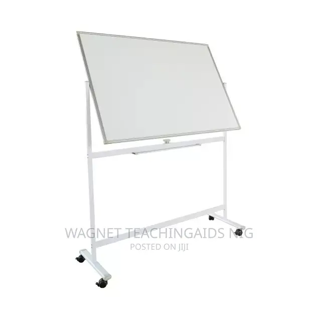 Executive 3x4feet Movable Single Sided White Magnetic Board