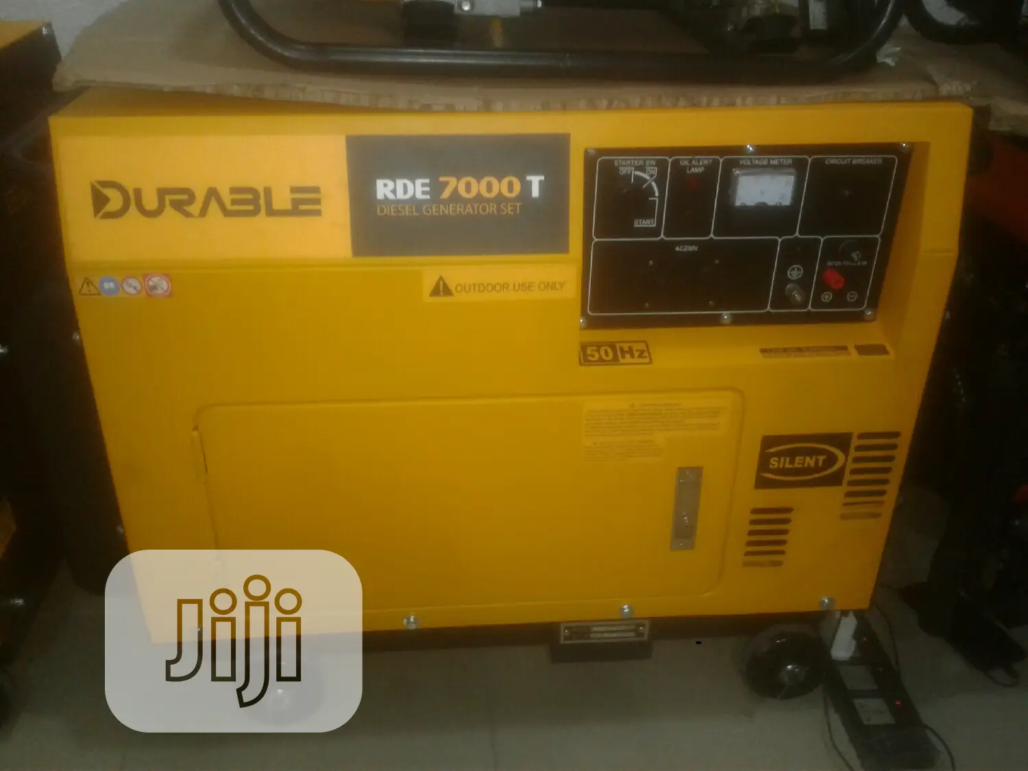 Durable Sound Proof Generator. 6.8 KVA