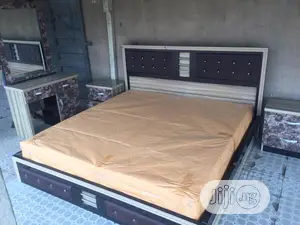 Quality Royal Wooden Padded Bed Frame