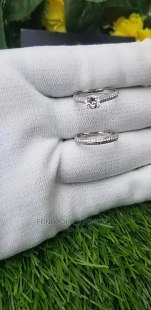 Sterling Silver Bridal Set