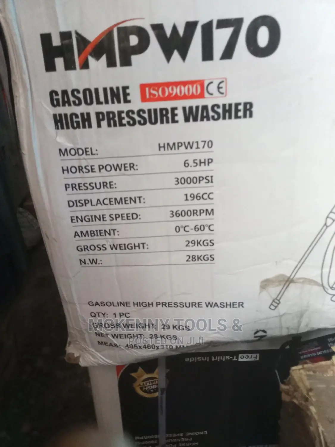 Washer Machine 6.5 Hp