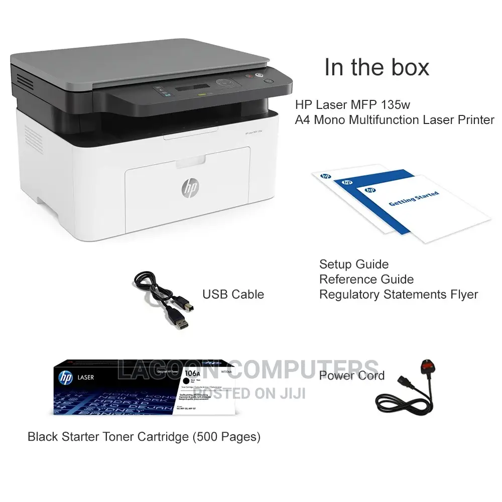 Hp Laser MFP 135w (4zb83a)