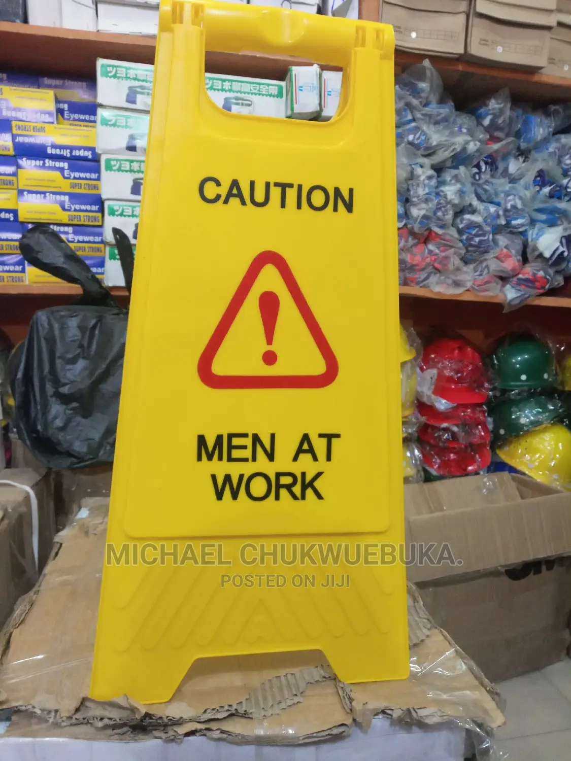 Siginal Caution Men At Work