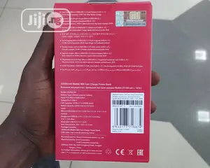Original Redmi 20000mah Powerbank - Black
