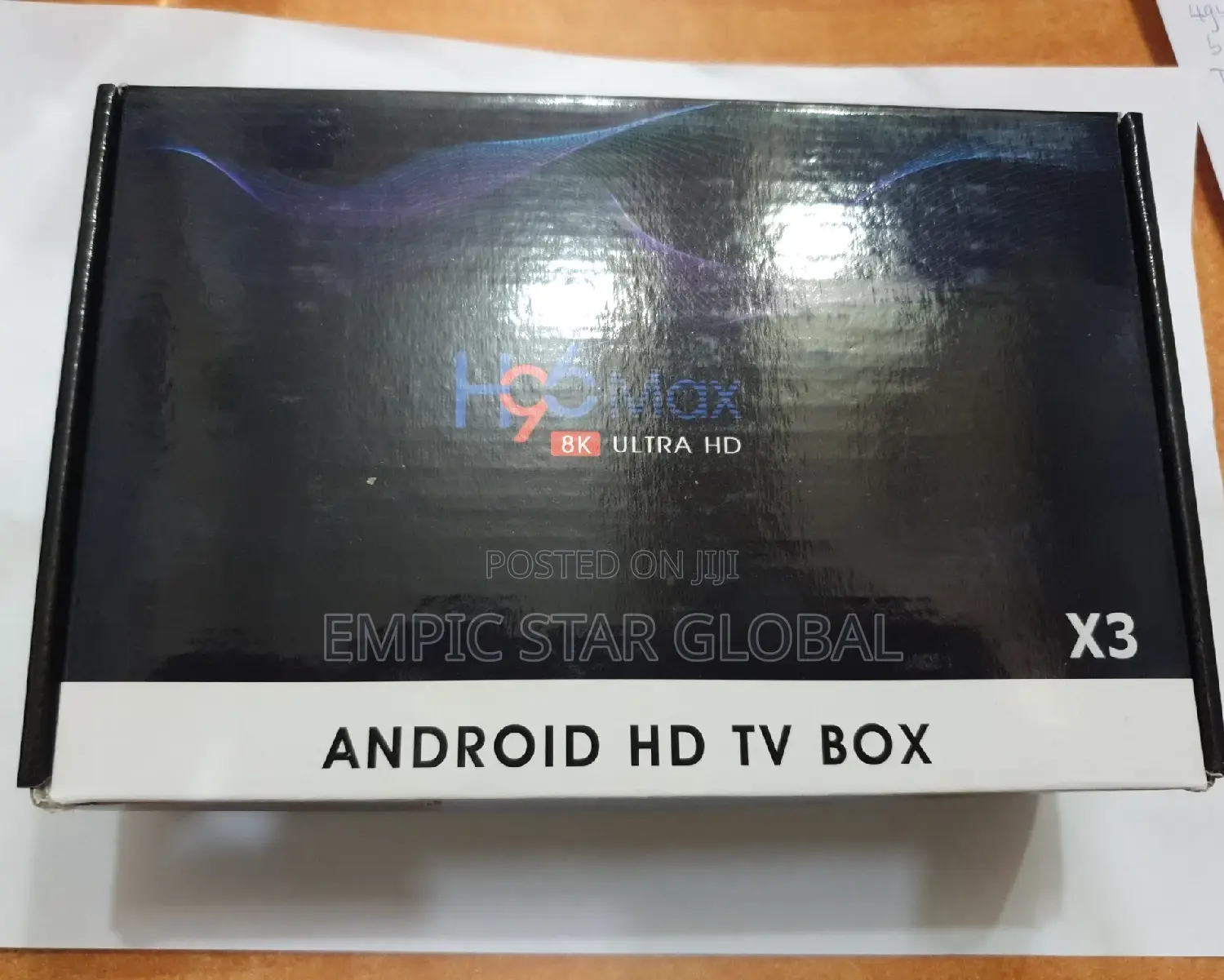 Android Tv Box H96 Max S905x3 Ultra HD