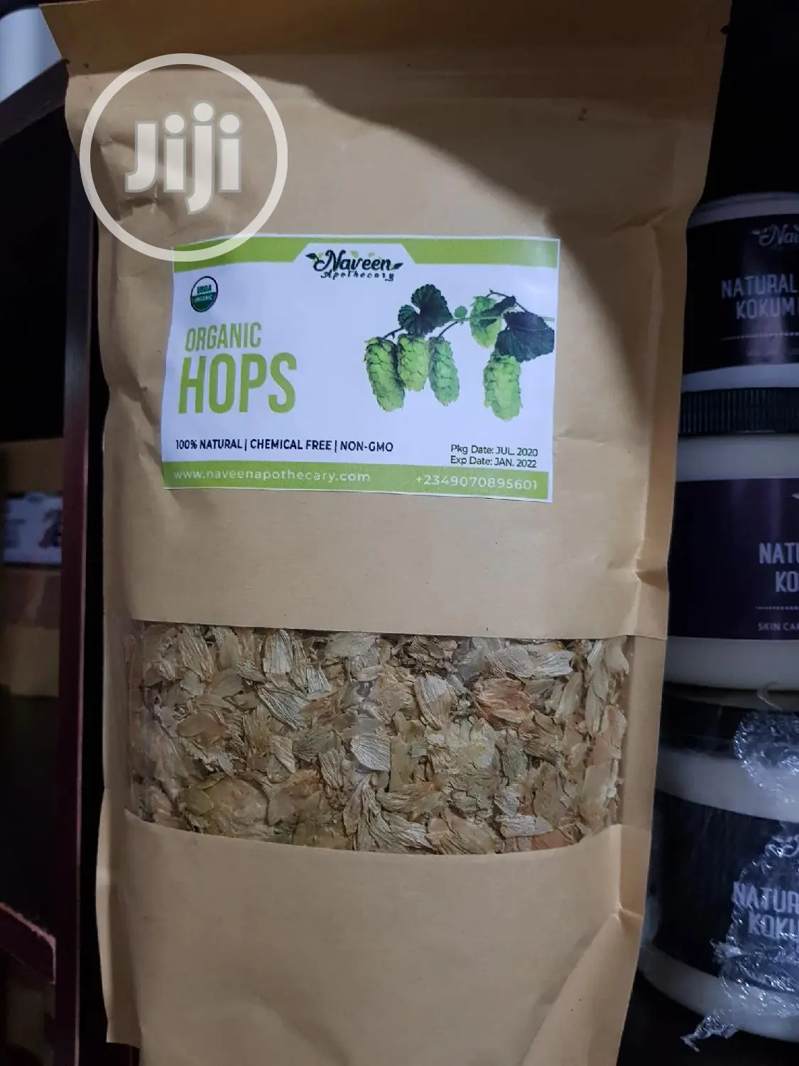 Organic Hops -50grams