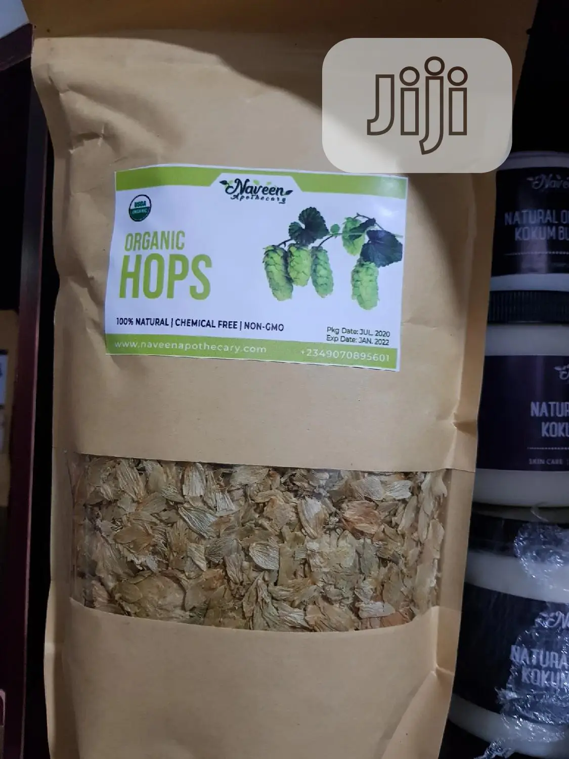 Organic Hops -50grams