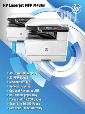 HP Laserjet MFP M442dn A3 All in One Printer (Black White)