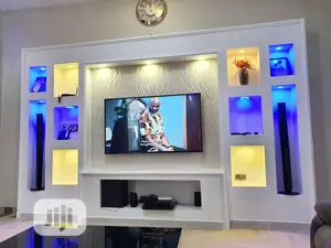Pop Ceiling Design With Interior Finishing