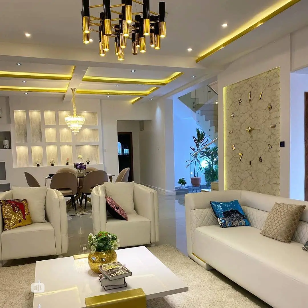 Pop Ceiling Design With Interior Finishing