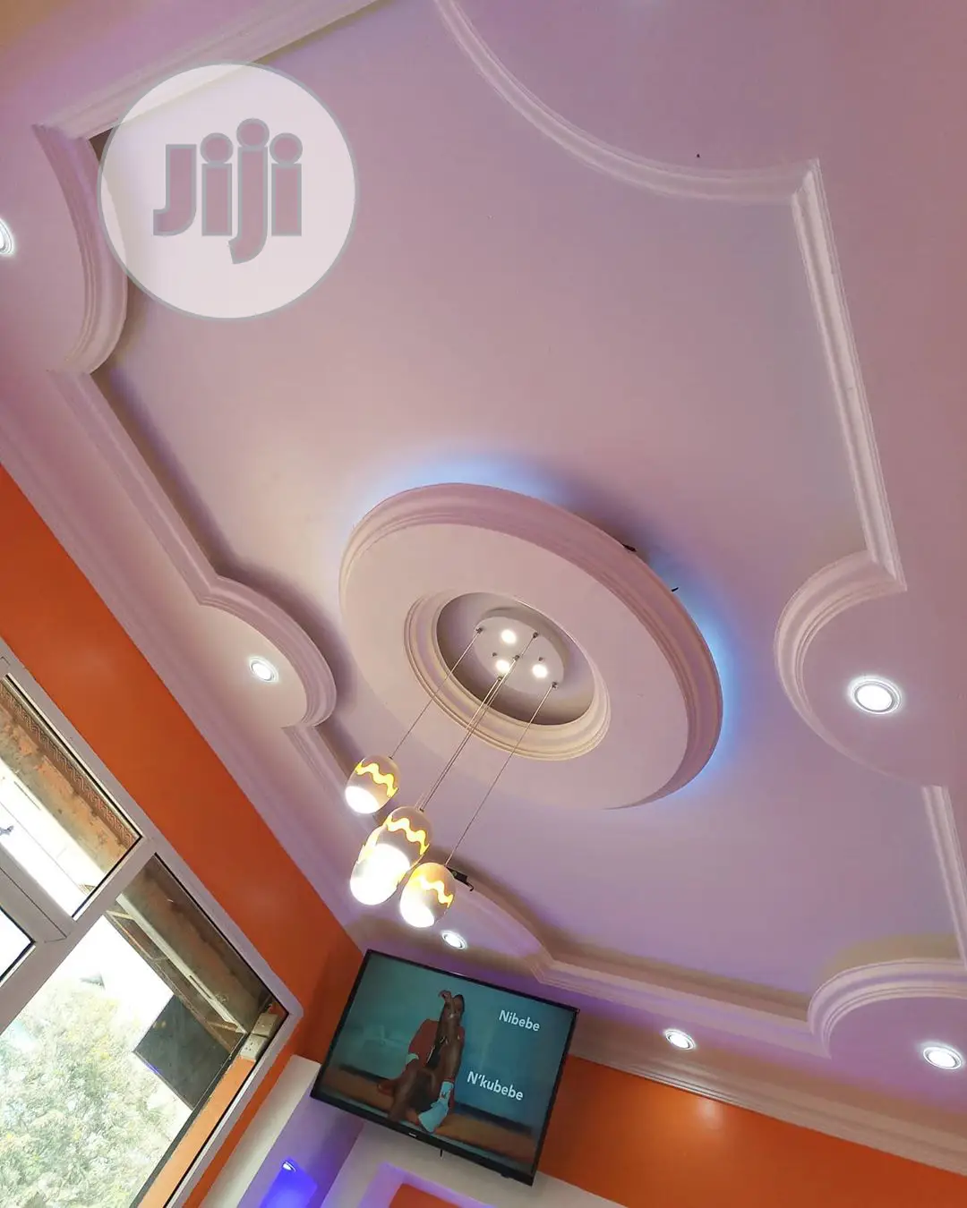 Pop Ceiling Design With Interior Finishing