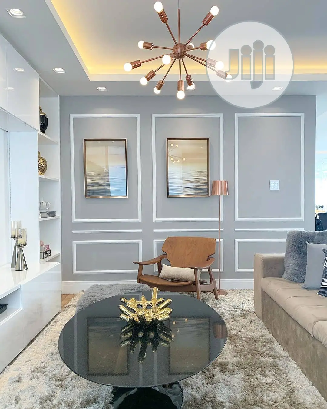 Pop Ceiling Design With Interior Finishing