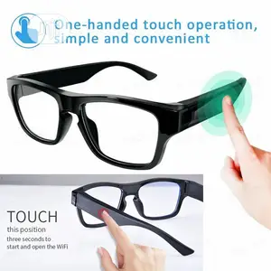 Camera Glasses 1080p Hd Video Glasses Max 32gb Storage Card