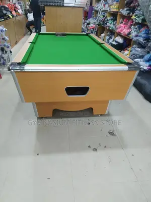 Coin Operated Marble Slate Board 7ft Cream