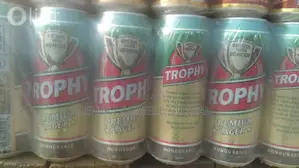 Can Drink of Trophy for Big Quantity Sales