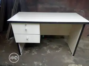 Office Table With Double Drawers