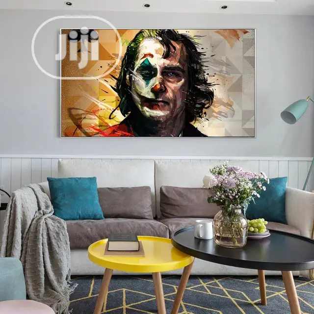 Joker Artwork With Frame