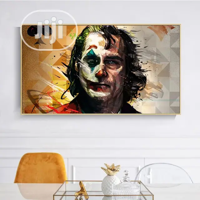 Joker Artwork With Frame