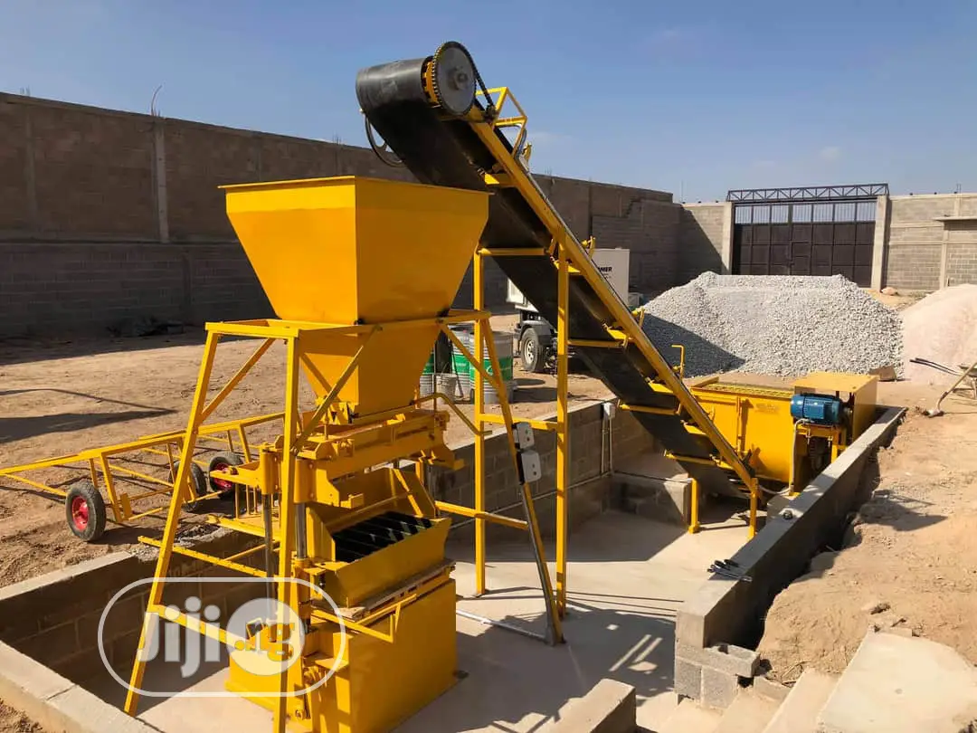 Complete Line Concrete Block Molding Machine