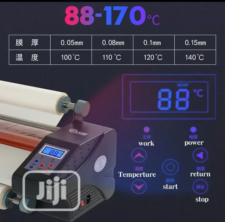 Brand New A2/A3 Hot/Cold 4 Rollers Laminating Machine