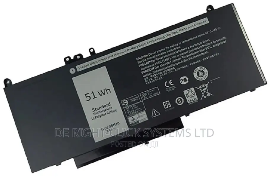 Dell Latitude E5450 E5550 E5470 E5570 Laptop Battery G5m10