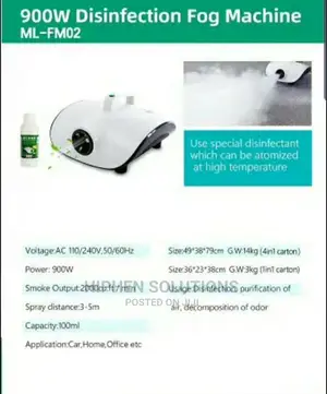 Disinfection Fog Machine