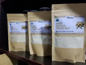 Organic American Ginseng Root Powder -50grams