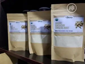 Organic American Ginseng Root Powder -50grams