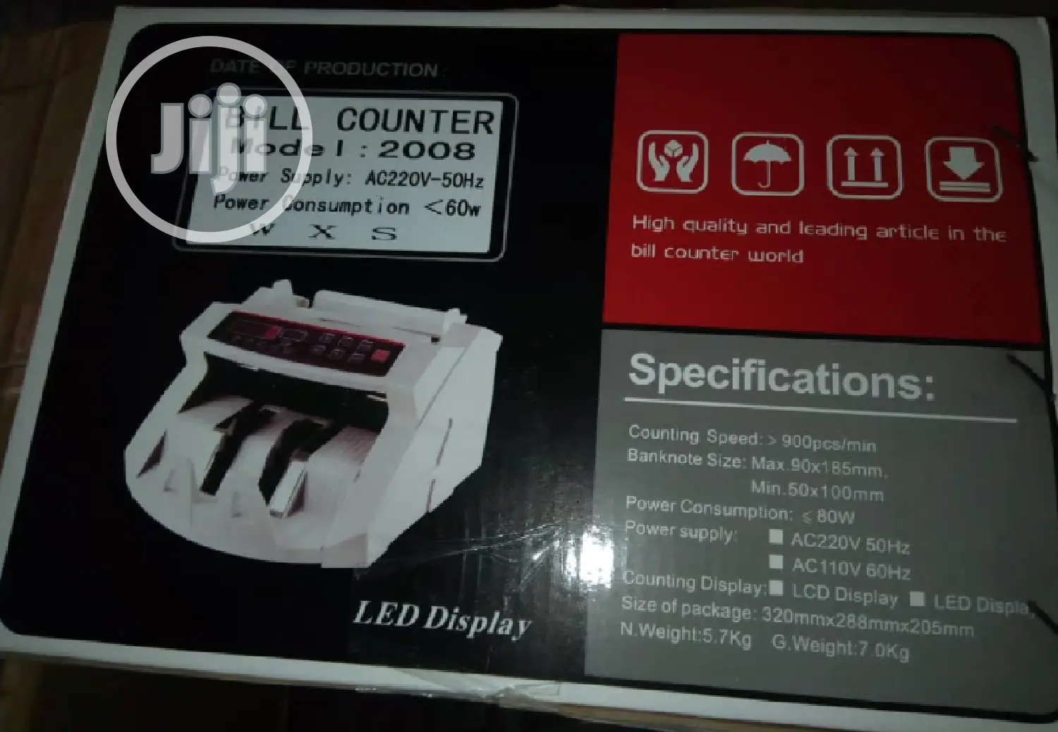 Perfect Censor Bill Counting Machine