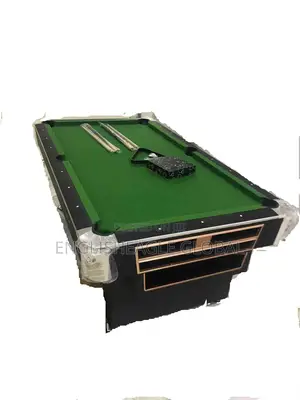 British Coined Snooker Board With Accessories