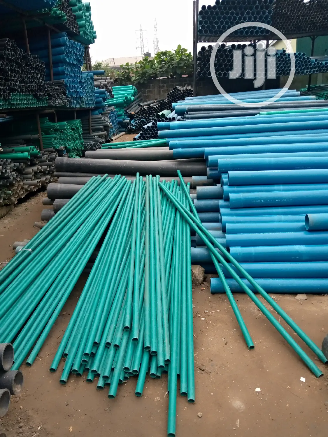 Thick Toilet Plumbing PVC Pipe