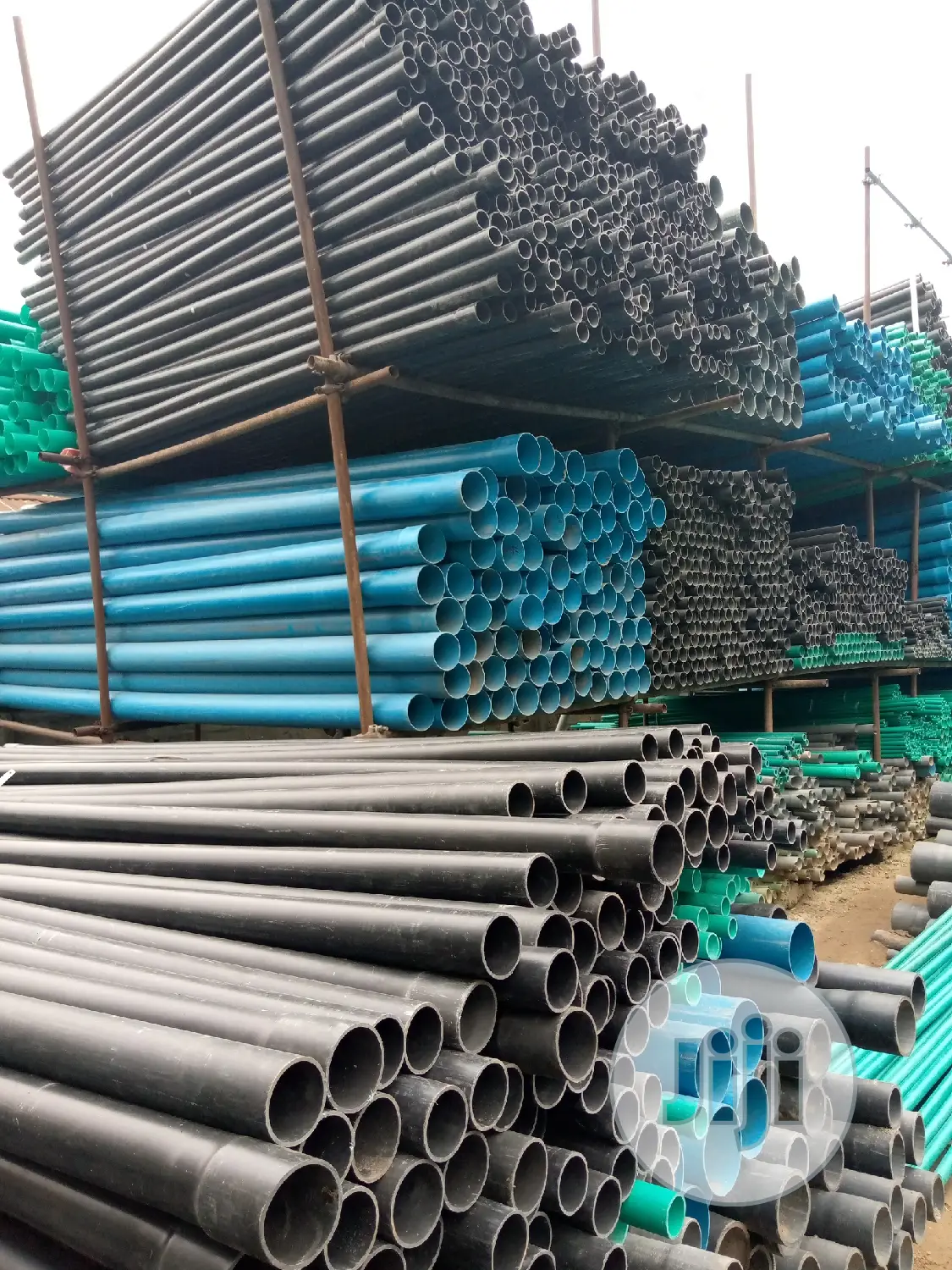 Thick Toilet Plumbing PVC Pipe