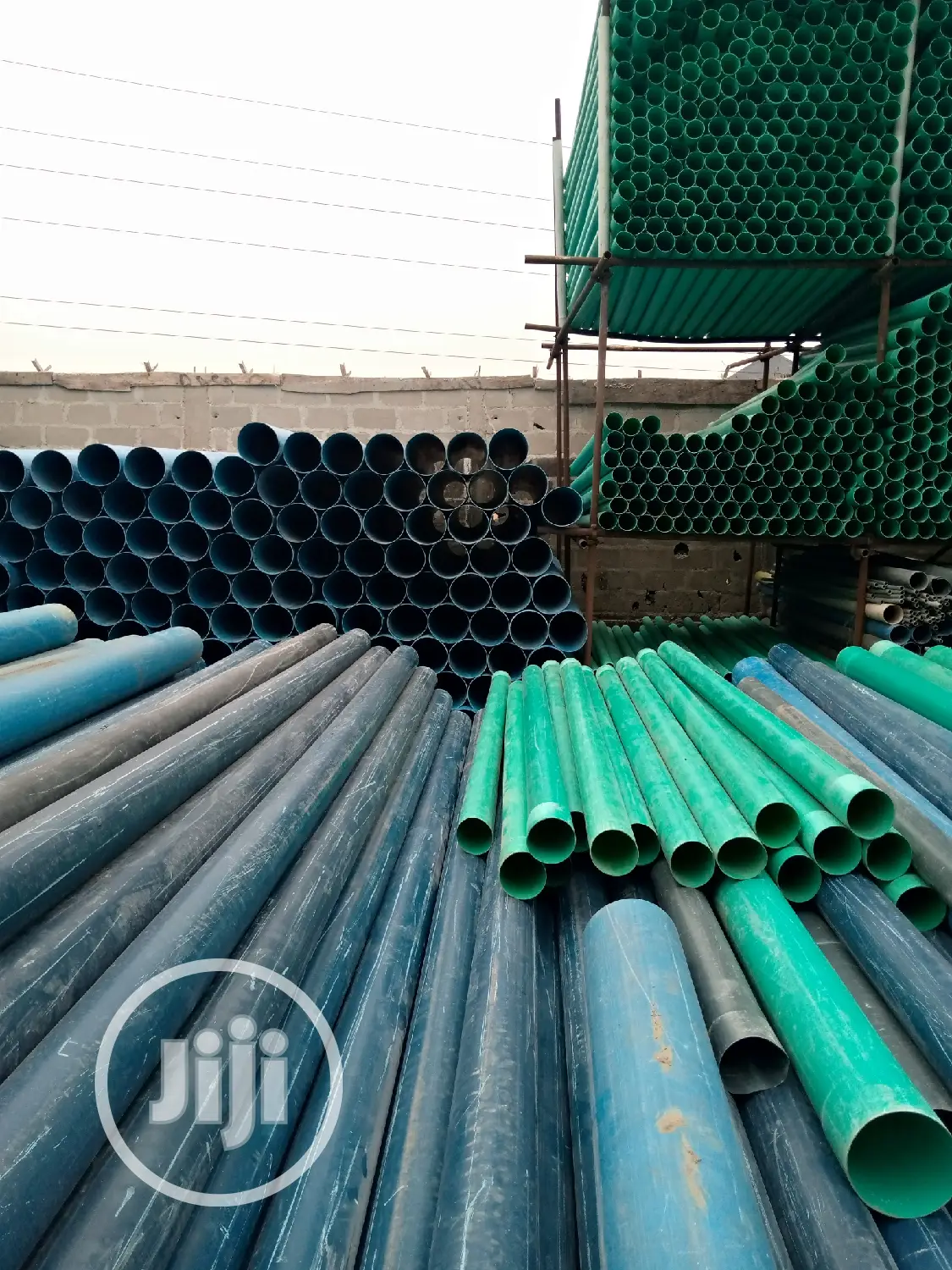 Thick Toilet Plumbing PVC Pipe