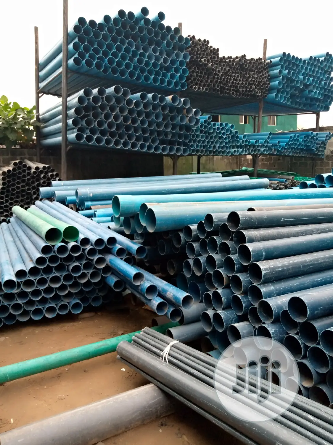 Thick Toilet Plumbing PVC Pipe
