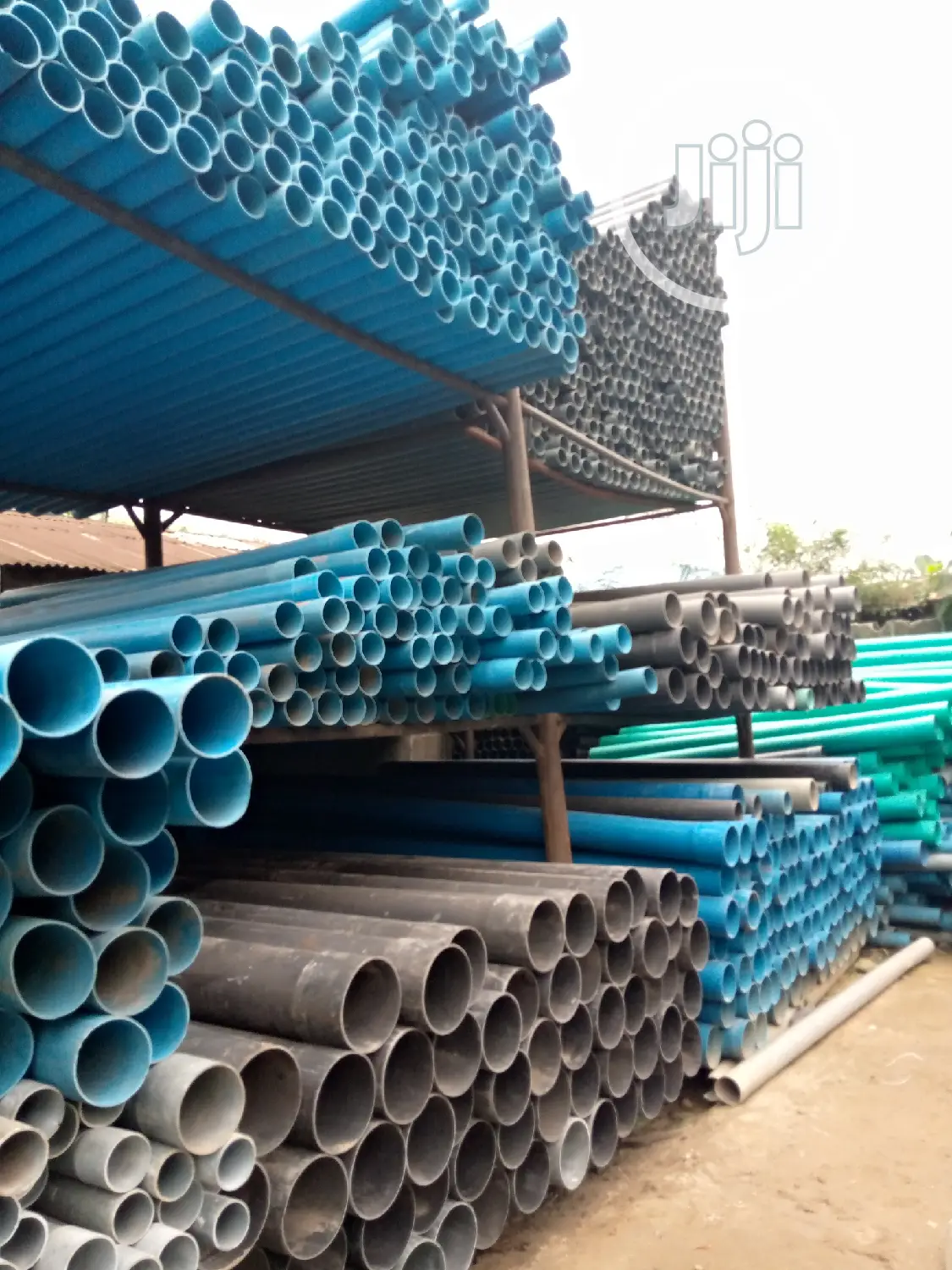 Thick Toilet Plumbing PVC Pipe
