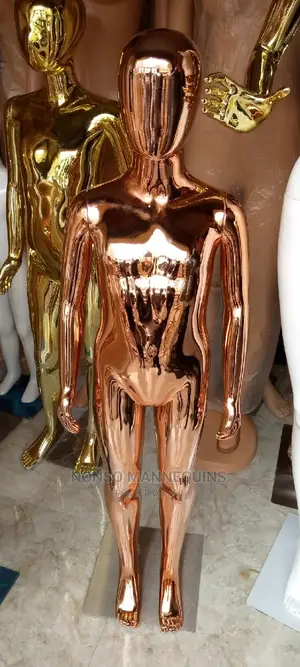 Rose Gold Unisex Kids Mannequins