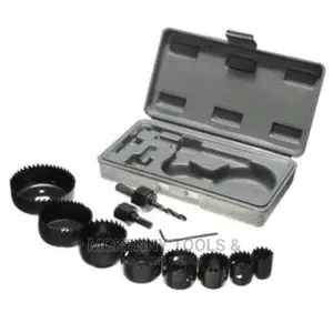 Hole Saw Kit Wood Metal Drilling Tool Set - 19-64mm