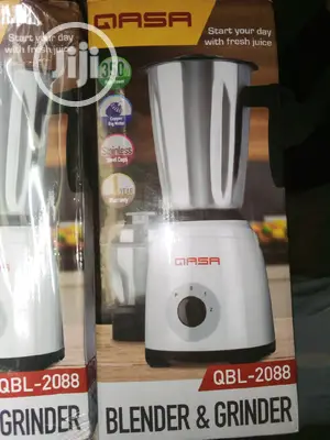 Stainless Jar Qasa Blender With Grinder