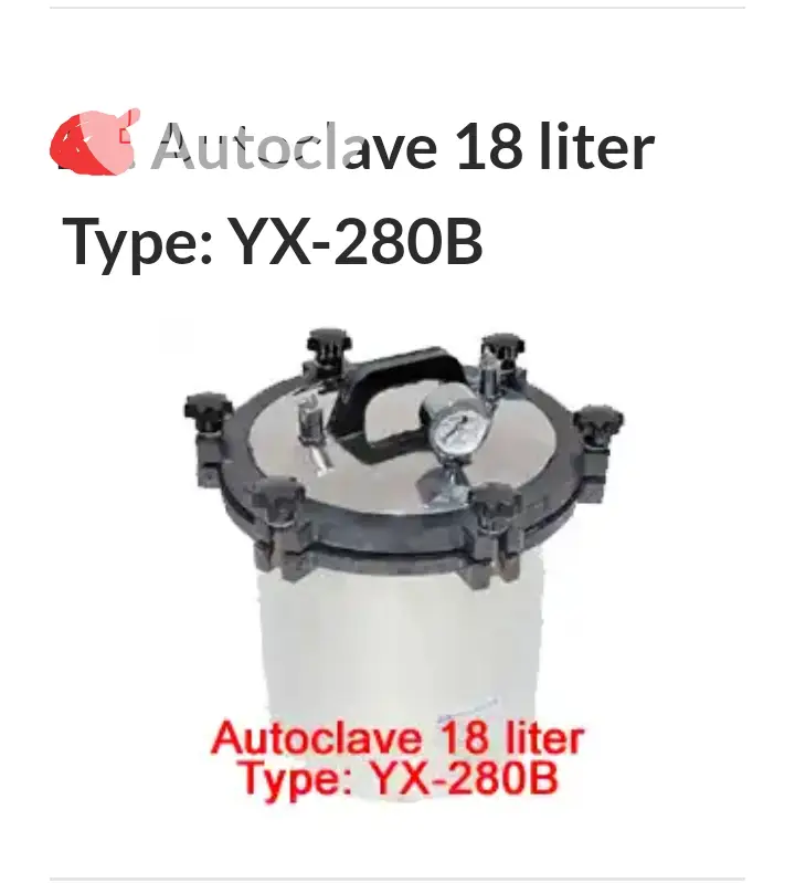 Autoclave 18 Litres, Brand New