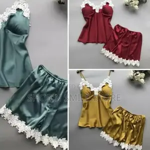 Beautiful Satin Knicker and Top Nightwear