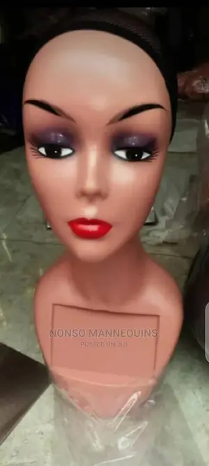 Mannequin Head For Wigs/Hats/Fascinators