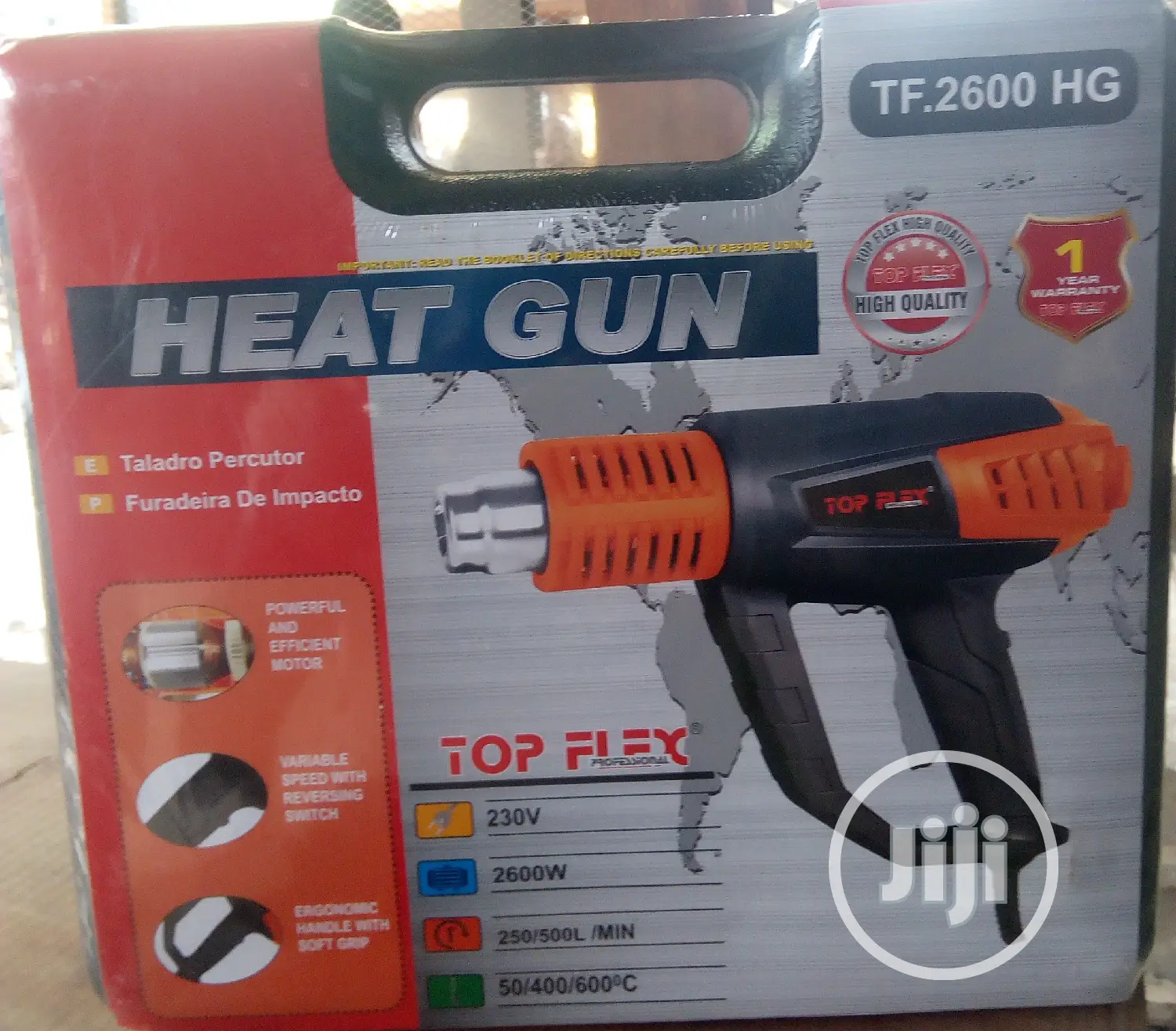 Top Flex 2600watts Heat Gun
