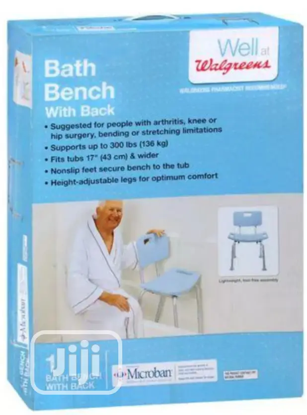 Bath Bench With Back