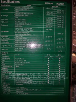 Digital Clamp Meter 2115A