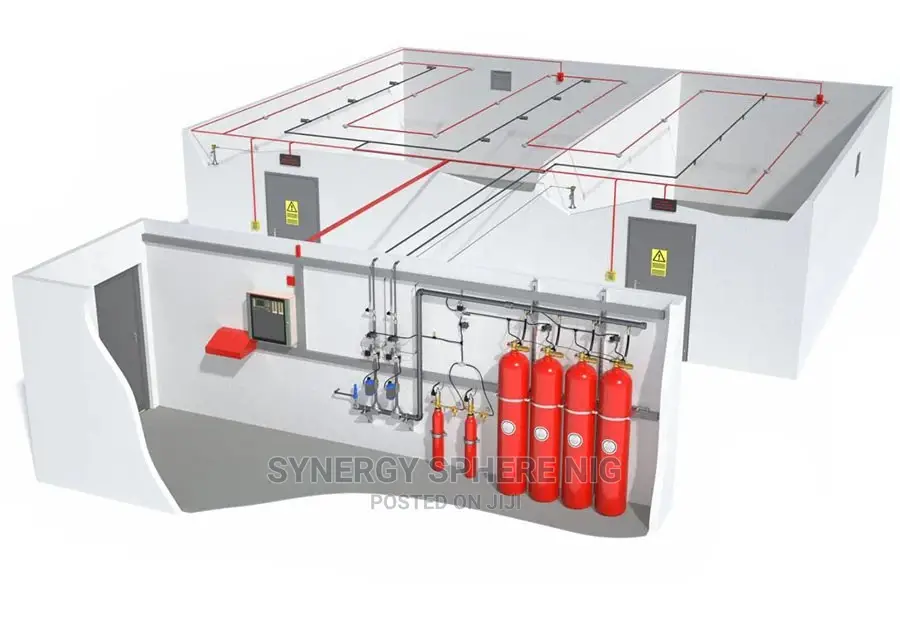 Suppression System, Fire Hydrant Pumps Fm-200 Installation