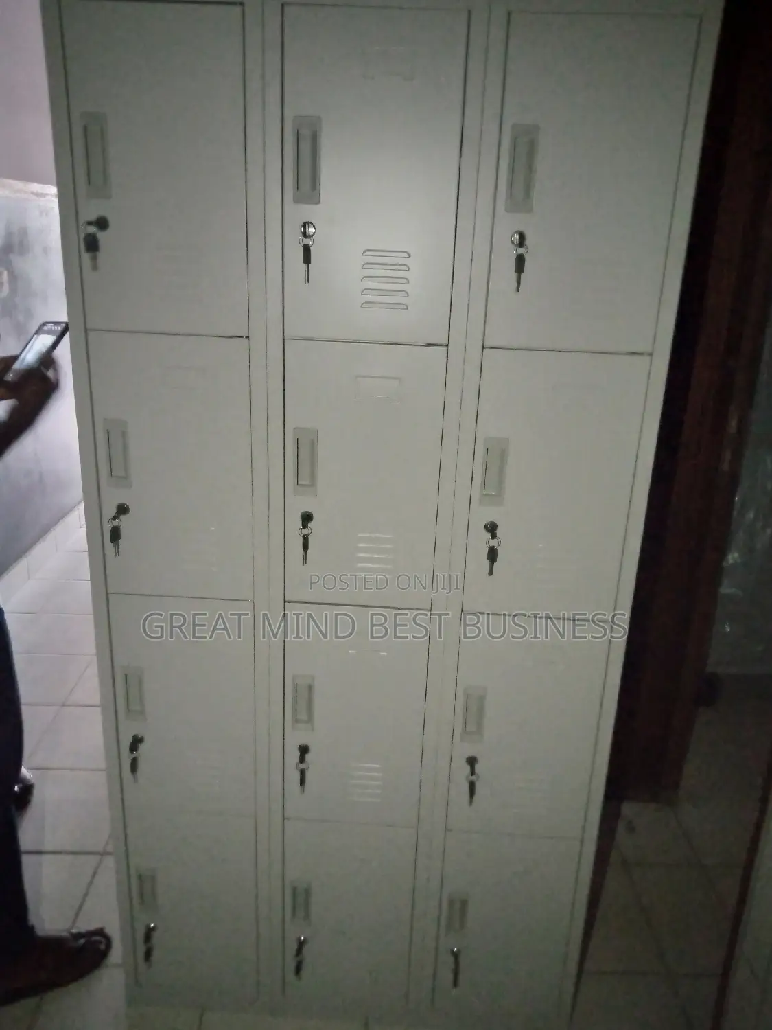 By 12 Metal Wokers Locker